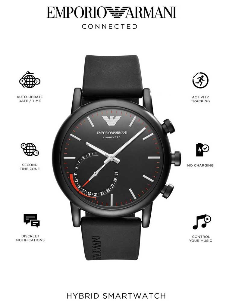Emporio Armani Connected Hybrid Smartwatch ART3010 - HappyShopping24/7