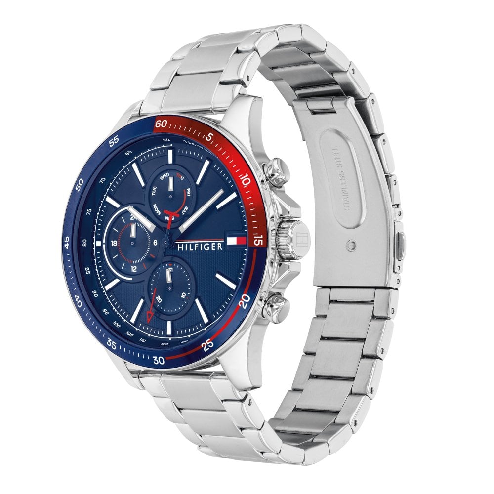 Tommy Hilfiger Sub-Dial Stainless Watch 1791718 HappyShopping24/7