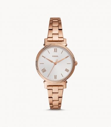 Fossil Women's Daisy Three-Hand Rose 