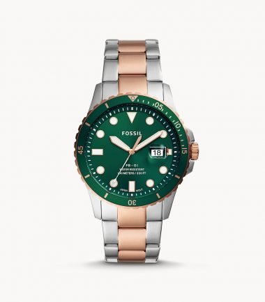 Luther Chronograph Brown Leather Watch 